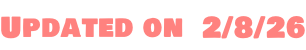 Updated on  2/8/26